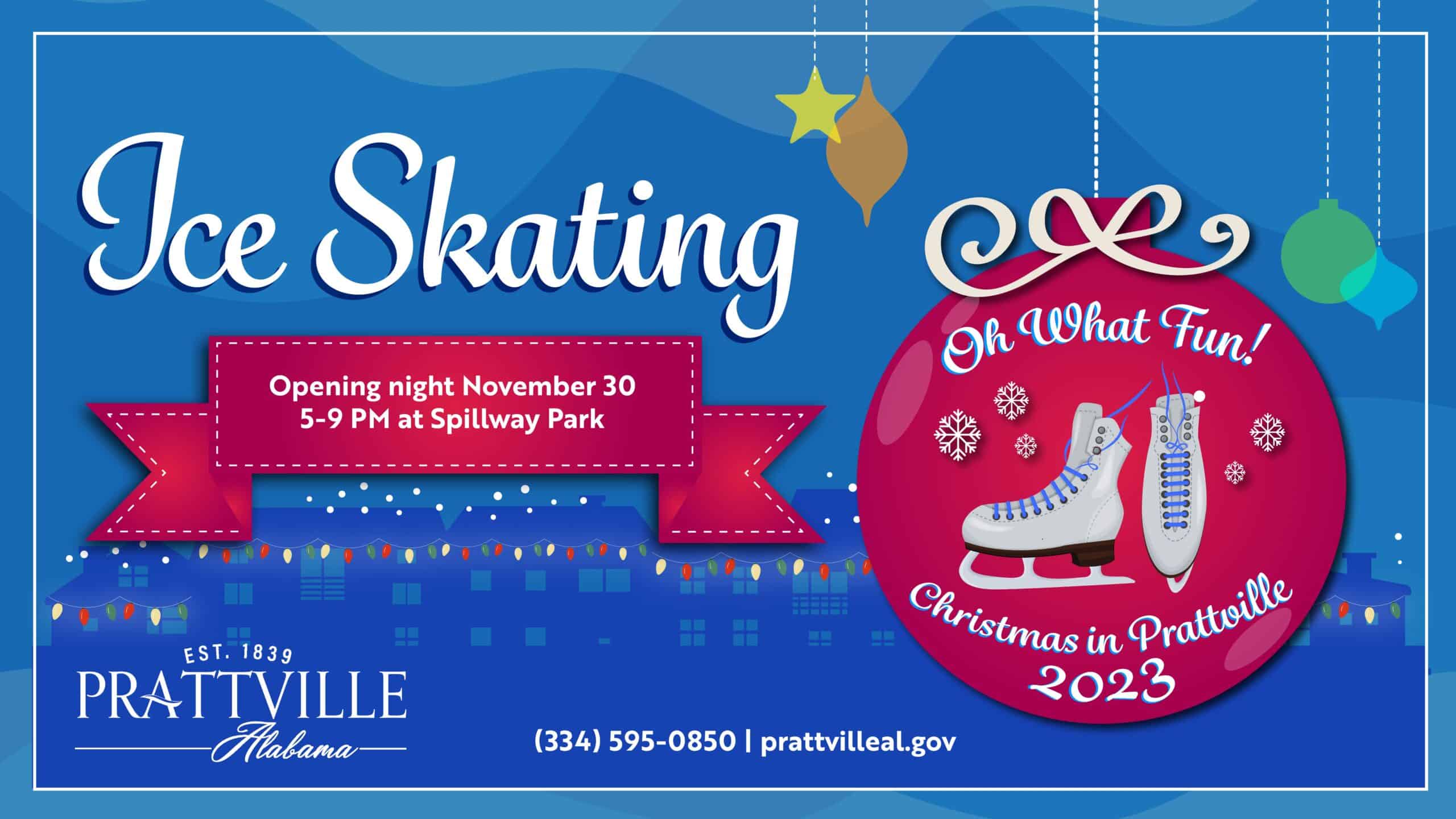 2023 Ice Skating - Christmas in Prattville