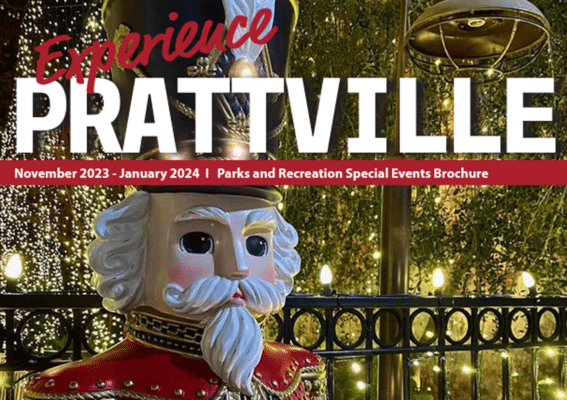 Parks and Recreation's Experience Prattville Winter 2023 Brochure